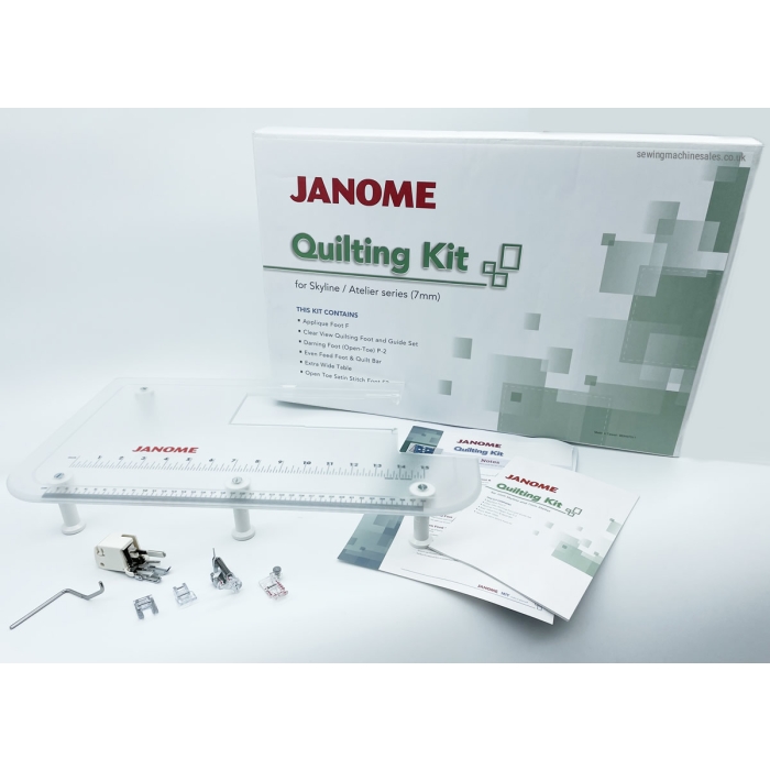 Janome Atelier 3 Quilting Kit with Extension Table (JQ8) Sewing