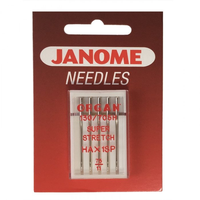 Janome Super Stretch Needles (HAx1SP) Size 11/75
