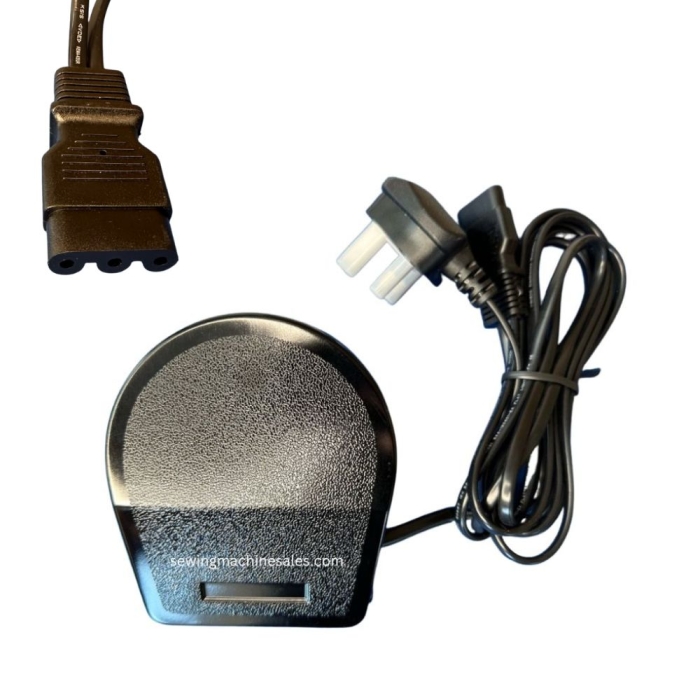Janome Sewing Machine Foot Control and Lead With Three Pin Connection