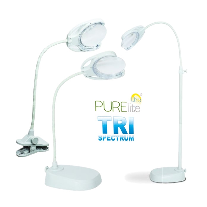 Purelite 3 In 1 Tri Spectrum Magnifying Lamp Tri Spectrum Magnifying Lamp, Balanced Spectrum Floor Lamp Parts