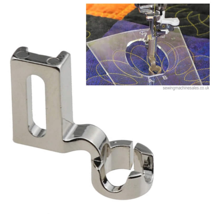 Ruler Foot (Low type) For Singer Janome Brother Pfaff