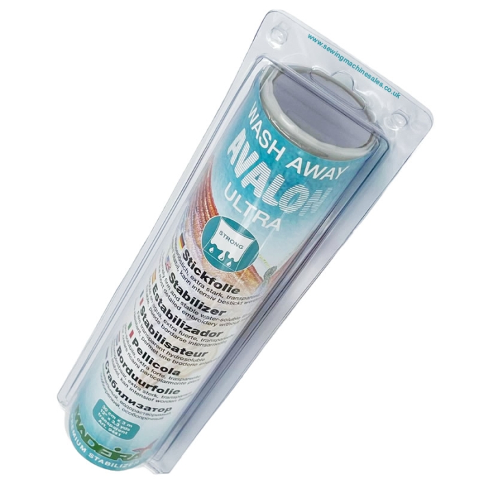 Madeira Avalon Ultra Strong WATER SOLUBLE Transparent Film Stabilizer