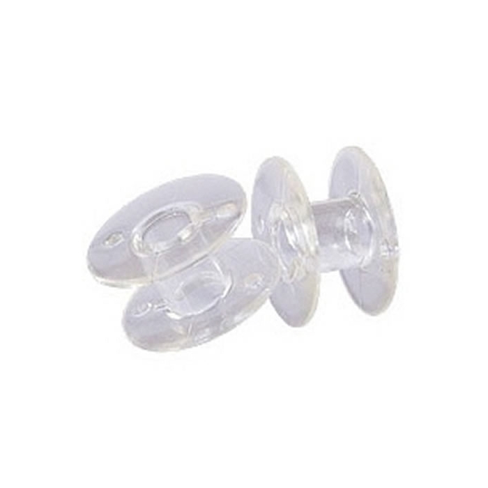Janome Plastic Bobbin - Top Drop In Horizontal Type Pack of 3 (102261103)