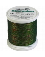 Madeira Twisted Metallic 200m Thread - 490 Green/Blue/Copper/Gold