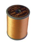 Brother satin finish embroidery thread. 300m spool REDDISH BROWN 337