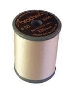 Brother satin finish embroidery thread. 300m spool LINEN 307