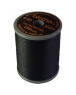 Brother satin finish embroidery thread. 300m spool BLACK 900