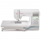 Singer Quantum Stylist 9960 sewing machine with extension table