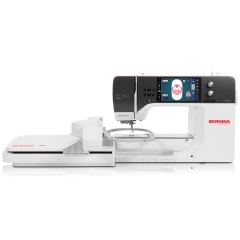 Bernina B 790 PRO with its embroidery unit attached