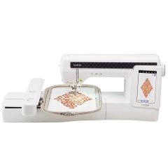 BX1E set up for embroidery