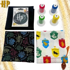 Harry Potter Fabric Set with Embroidery Threads