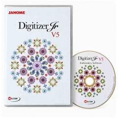 Digitizer JR V5 designs can be sent directly from your PC straight into the machine via USB or port connection