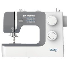 Silver 303 sewing machine in a lightweight model
