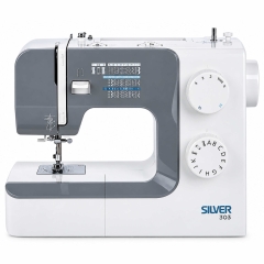 Silver 303 sewing machine in a lightweight model