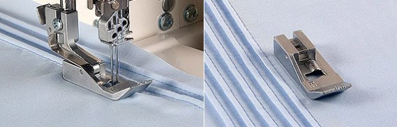 Pintuck cording foot