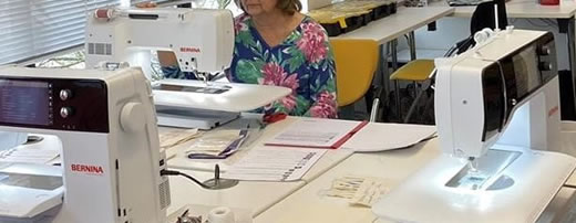 Free training at Bernina tuition centre