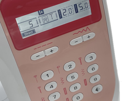 Direct stitch selection keys