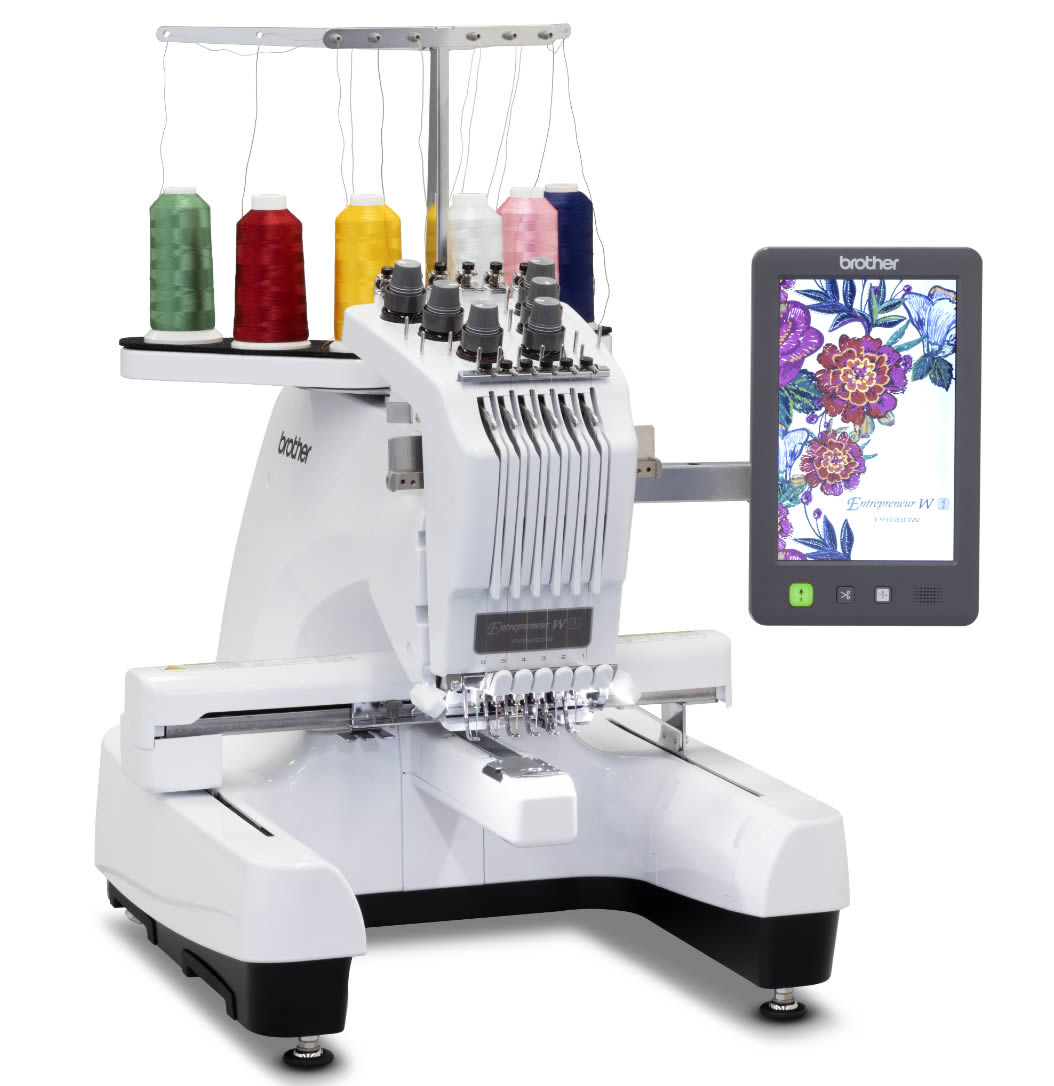Brother PR680W Industrial 6-Needle Embroidery Machine