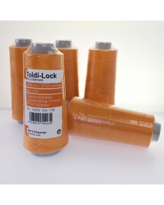 Toldi-Lock orange overlocking thread