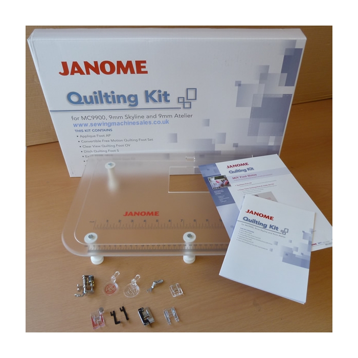 Janome Atelier Quilting Kit with Extension Table (JQ7) Sewing Machine