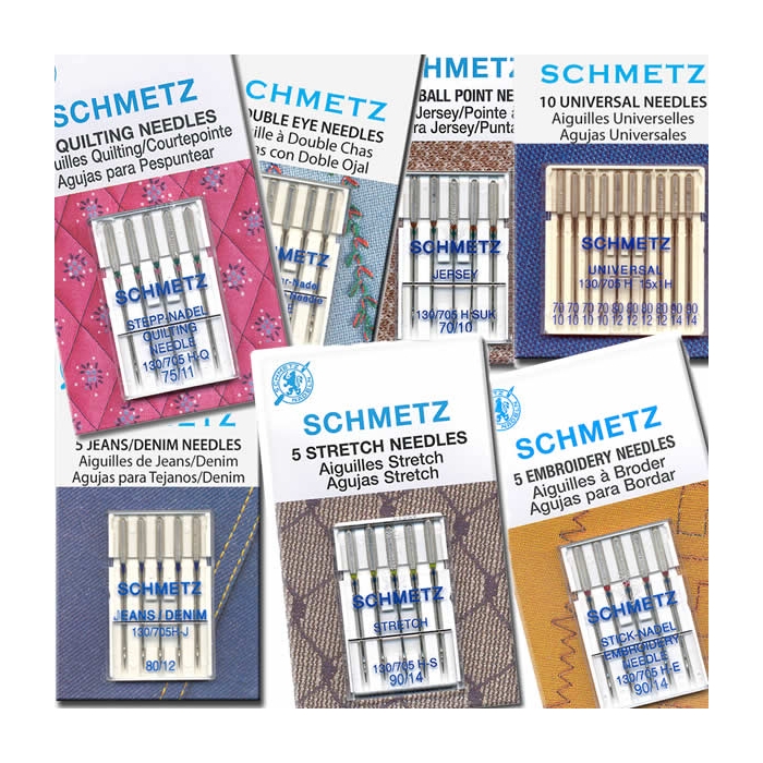 Schmetz Sewing Machine Needles Various Sizes & Types