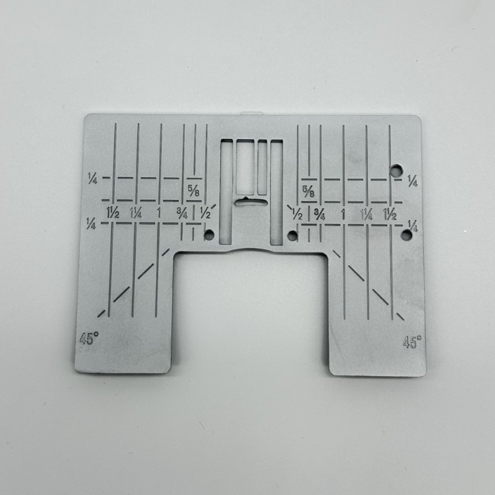 M Corporation Store　ヒッチ Husqvarna Zig Zag Needle Plate - (inch markings)