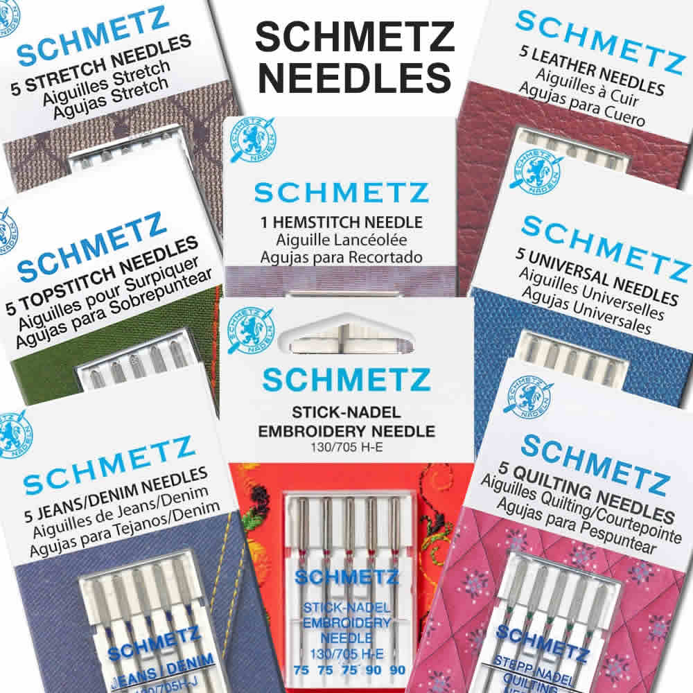 Schmetz Super Universal Machine Needles (Non-Stick) - Super Fine