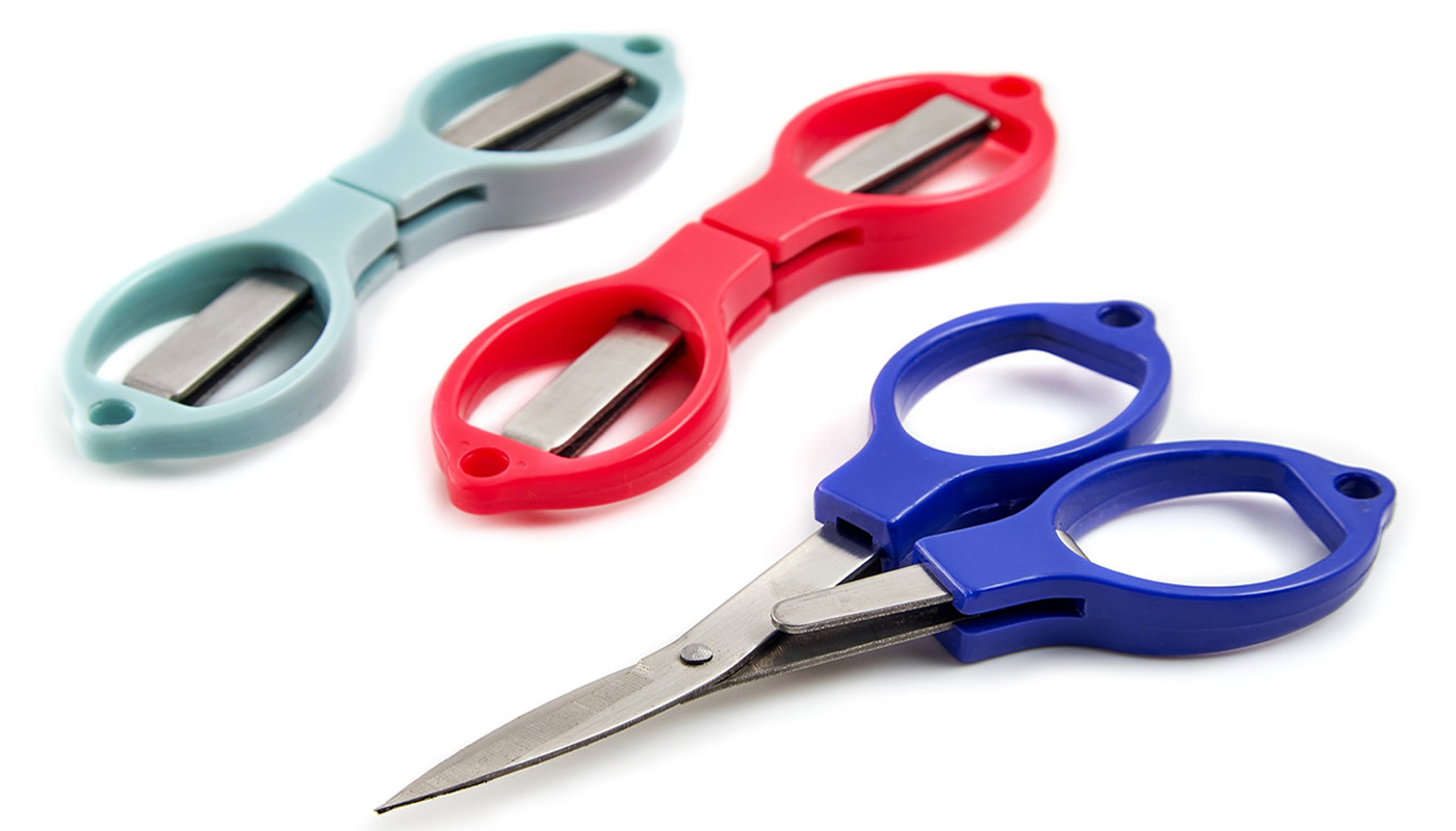 Foldable scissors discount
