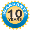10 Year Extended Warranty.