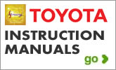 Toyota Instruction Books